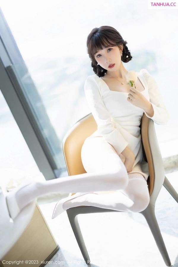 波巧酱  [XiuRen]高清写真图 2023.04.06 No.6528 波巧酱 丝袜美腿第8张图片